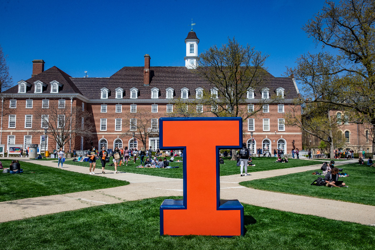 Outside of the Union with a block I in front