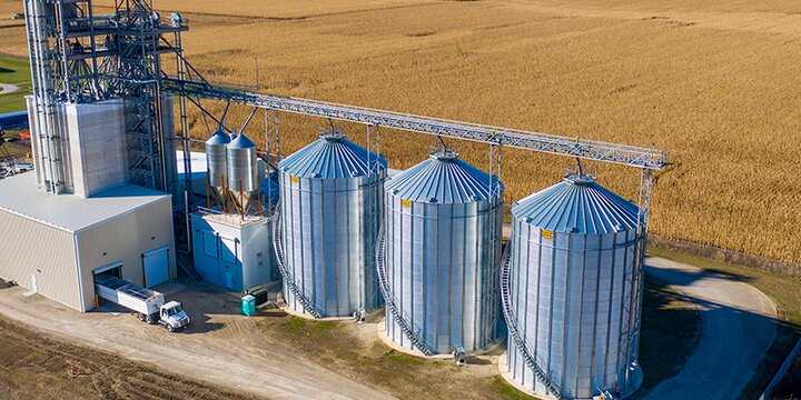 Feed Technology Center arial view.